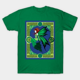 Celtic Green Fairy T-Shirt